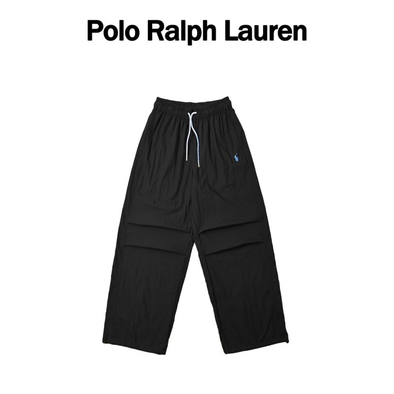 Black Wide-Leg Premium Trousers view