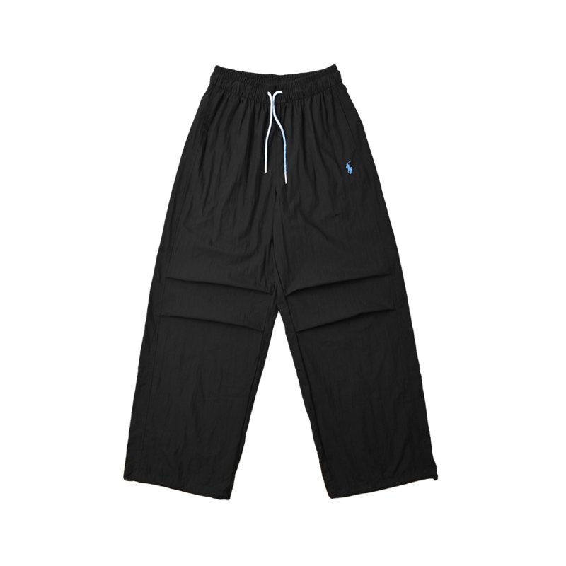 Black Wide-Leg Premium Trousers view