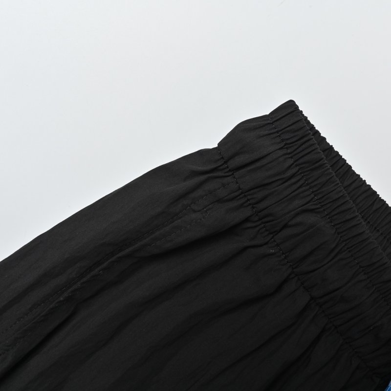 Black Wide-Leg Premium Trousers view