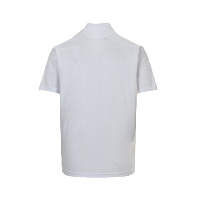 Prada White Short-Sleeve Polo Shirt view