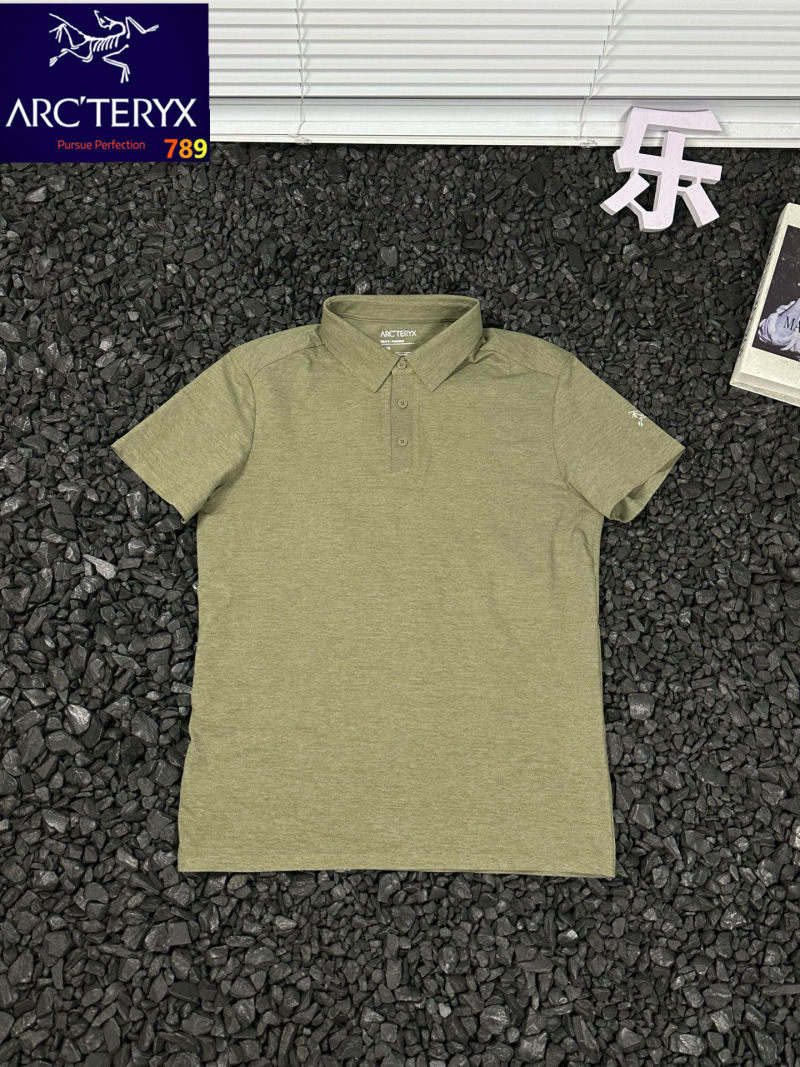Arc'teryx Crew Neck Short Sleeve Tech T-Shirt Blue view