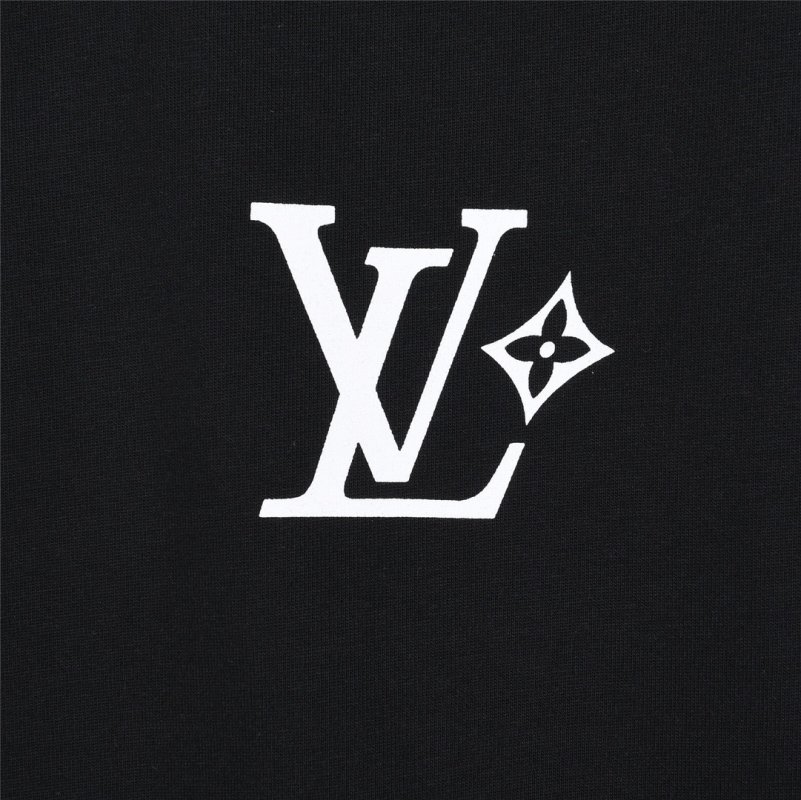 Louis Vuitton Black Logo Short Sleeve T-Shirt view