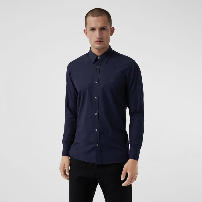 Lacoste Navy Long-Sleeve Button-Up Shirt