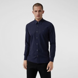 Lacoste Navy Long-Sleeve Button-Up Shirt