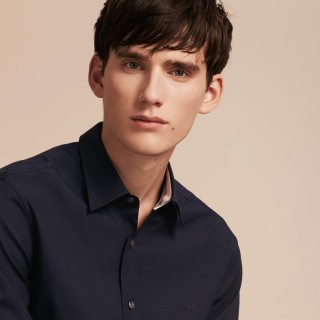 Lacoste Navy Long-Sleeve Button-Up Shirt view 8