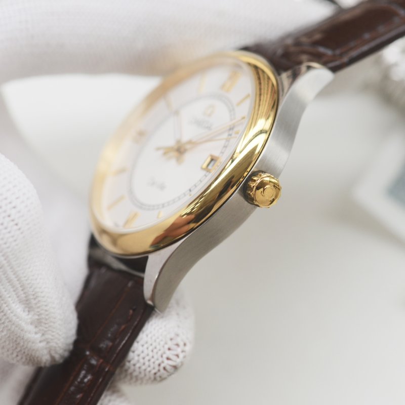 Omega De Ville Two-Tone Three-Hand Business Dress Watch view