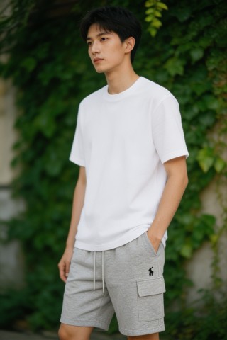 Polo Ralph Lauren Grey Cargo Shorts