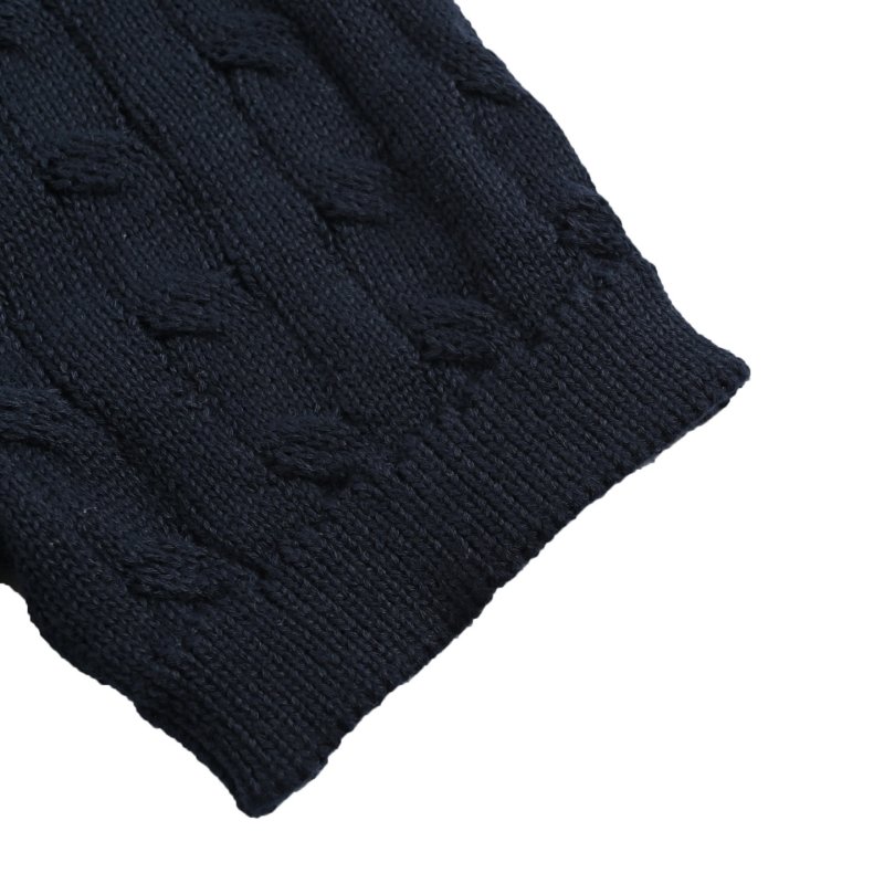 Ralph Lauren Navy Ribbed Short Sleeve Polo T-Shirt view