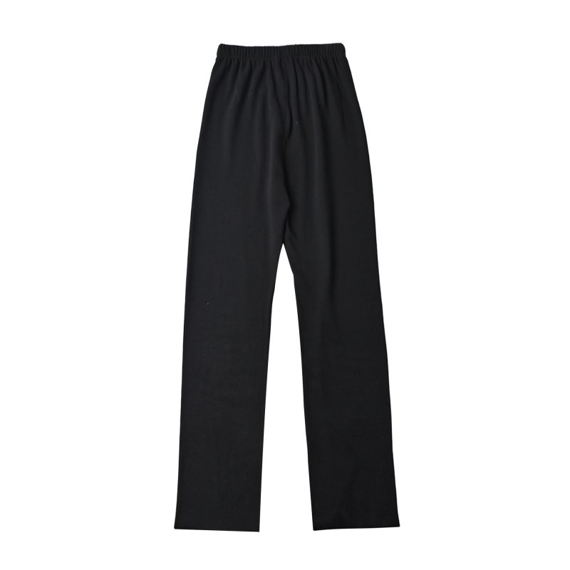 Chrome Hearts Black Wide-Leg Sweatpants with Embroidered Cross view