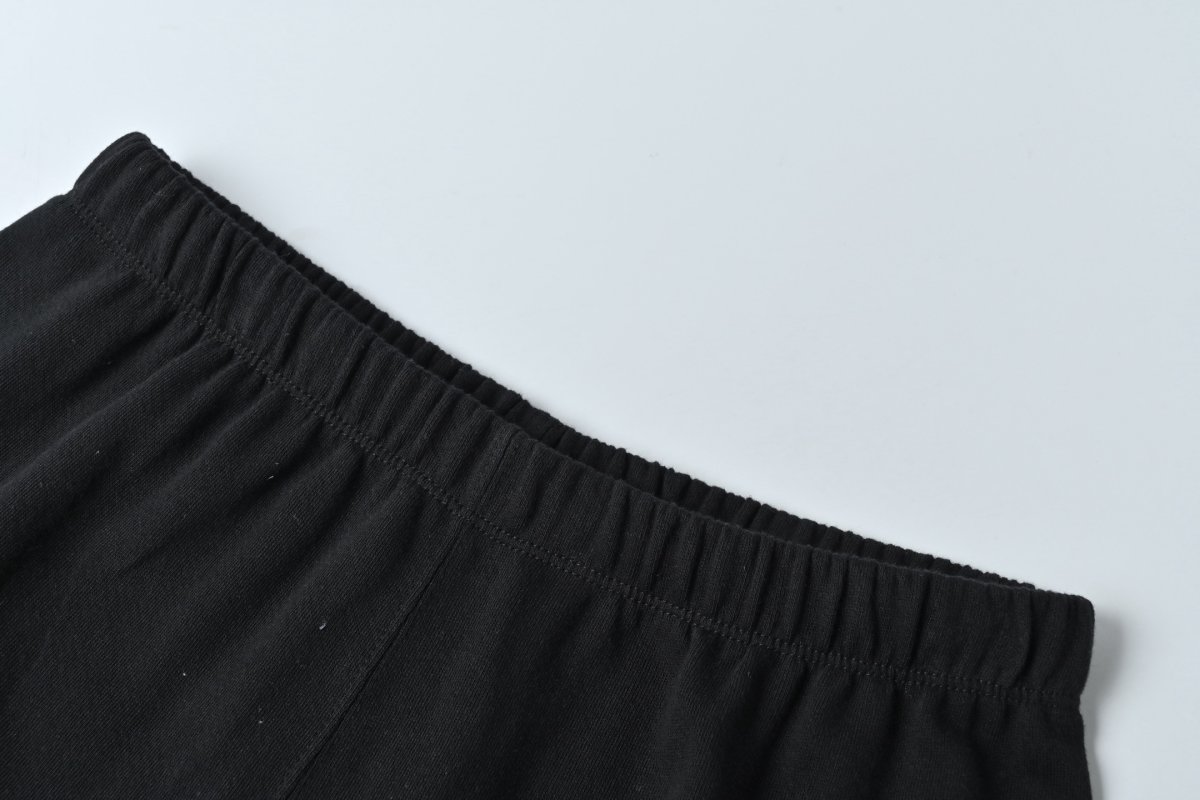 Chrome Hearts Black Wide-Leg Sweatpants with Embroidered Cross view