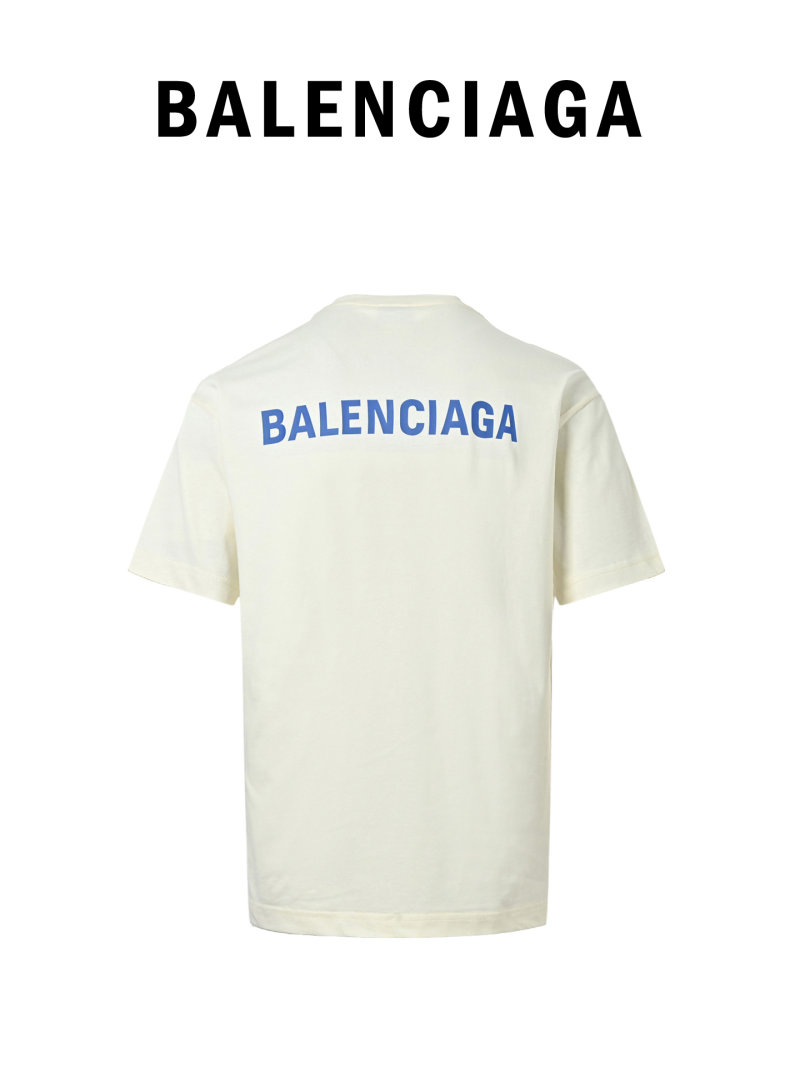 Balenciaga Logo White T-Shirt view