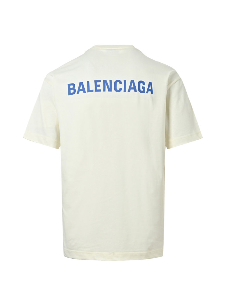 Balenciaga Logo White T-Shirt view