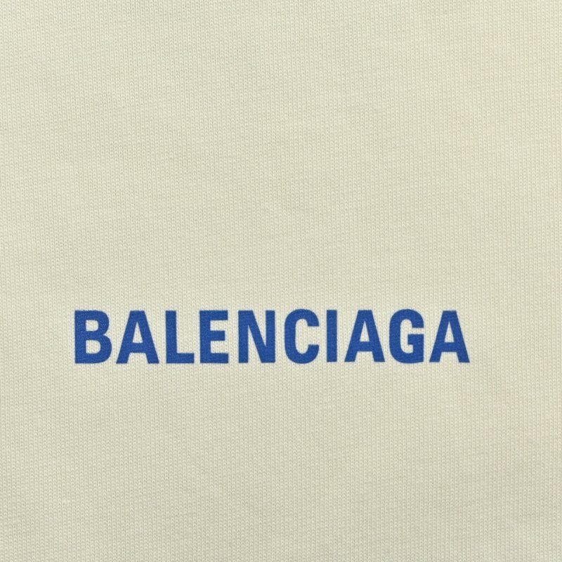Balenciaga Logo White T-Shirt view