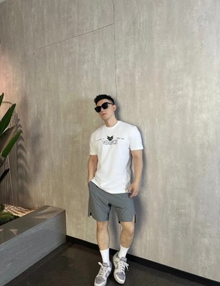 Versace Medusa Logo White T-Shirt view 2