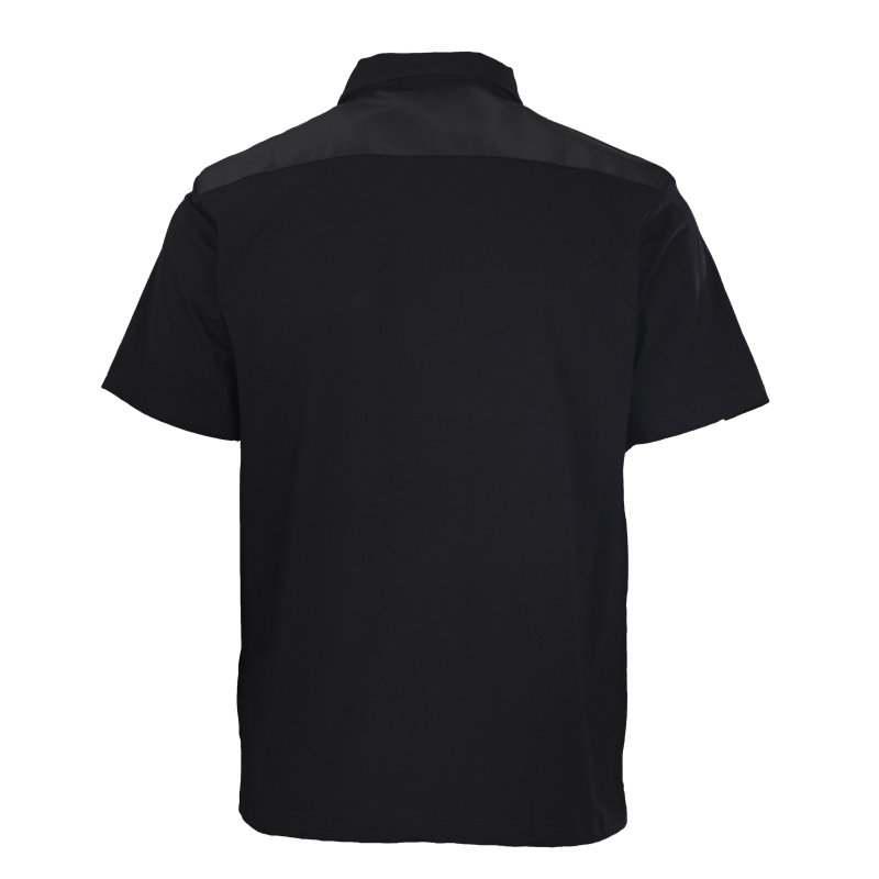 Prada Black Short Sleeve Polo Shirt view