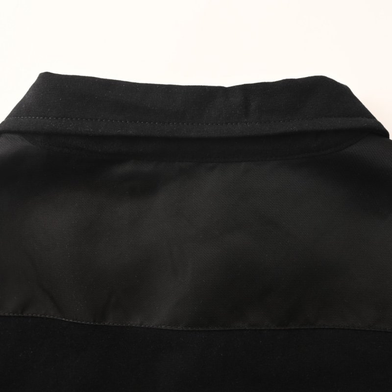 Prada Black Short Sleeve Polo Shirt view