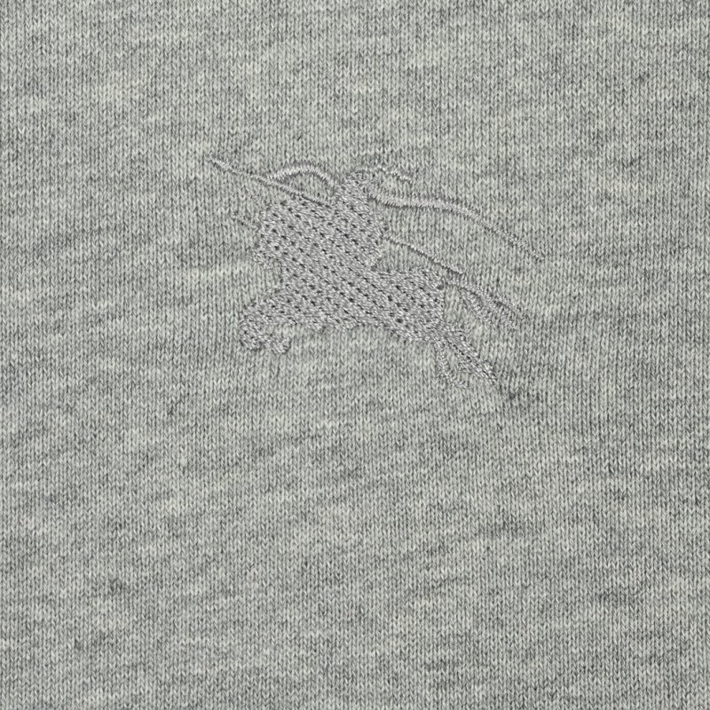 Burberry Check Grey Zip Hoodie view