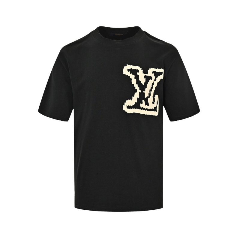 Louis Vuitton LV Logo Black T-Shirt view