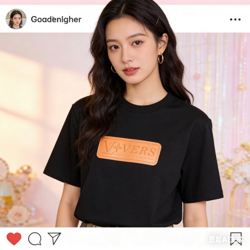 Black Logo Box T-Shirt