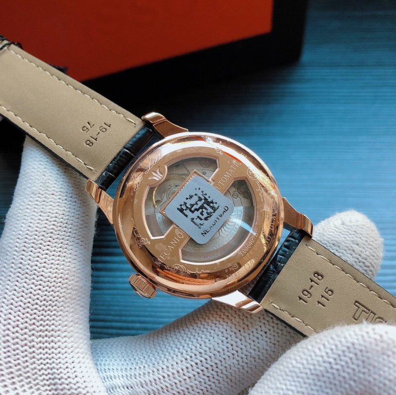 Tissot PRX Powermatic 80 Rose Gold Black Dial Watch view