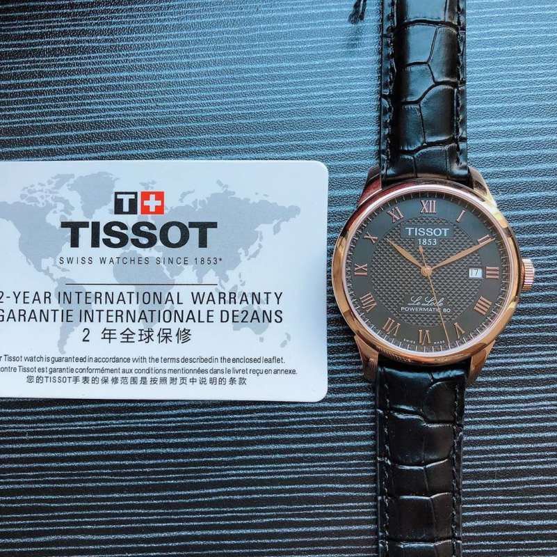 Tissot PRX Powermatic 80 Rose Gold Black Dial Watch view