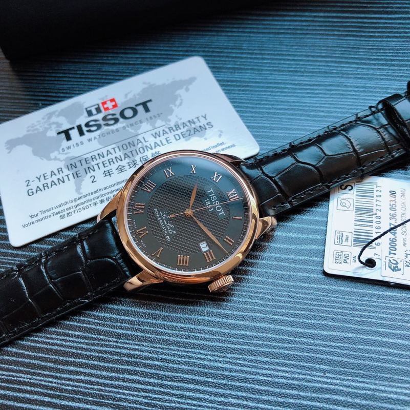 Tissot PRX Powermatic 80 Rose Gold Black Dial Watch view