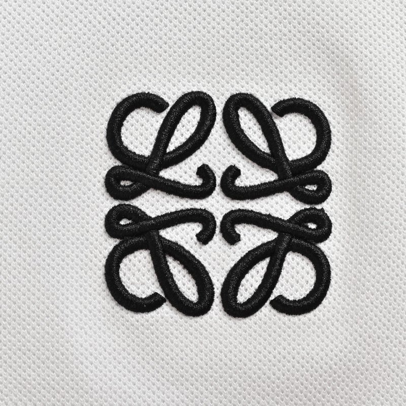 Loewe Anagram White Polo Shirt view