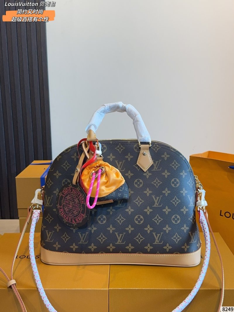 Louis Vuitton Monogram Shell Bag with Teddy Charm view