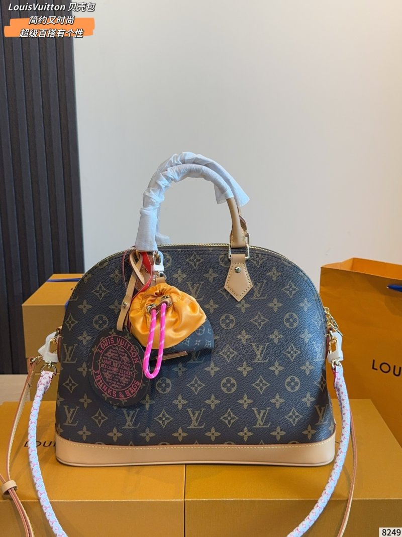 Louis Vuitton Monogram Shell Bag with Teddy Charm view