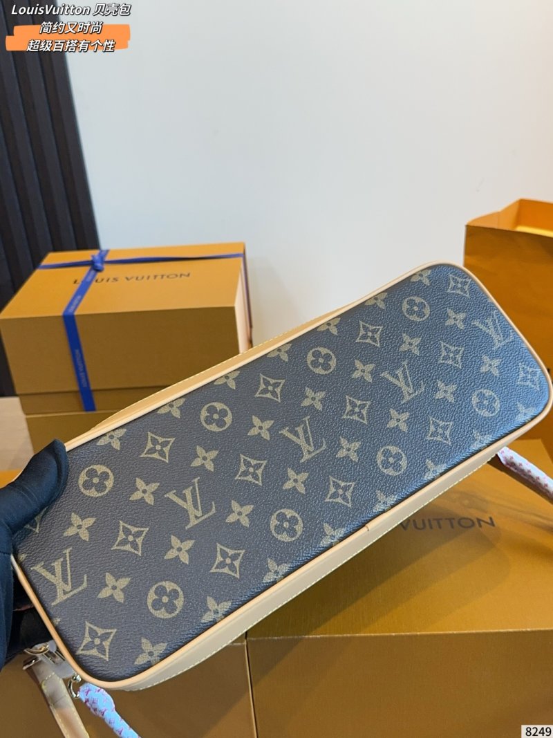 Louis Vuitton Monogram Shell Bag with Teddy Charm view