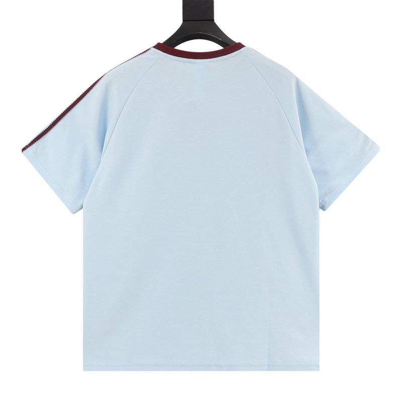 Adidas Originals Britcore Ringer Light Blue T-Shirt view
