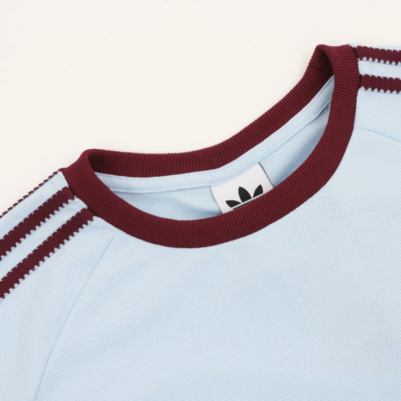 Adidas Originals Britcore Ringer Light Blue T-Shirt view