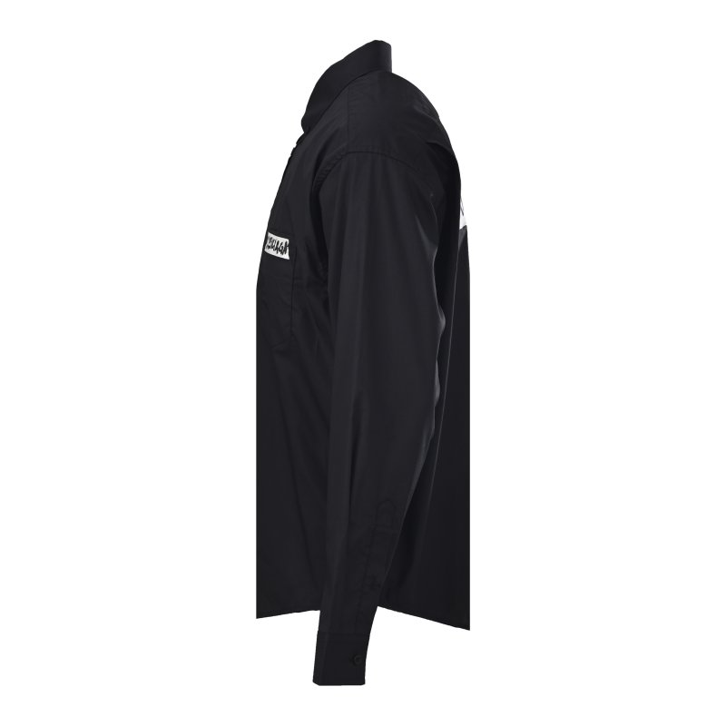 Balenciaga Black Logo Overshirt Jacket view