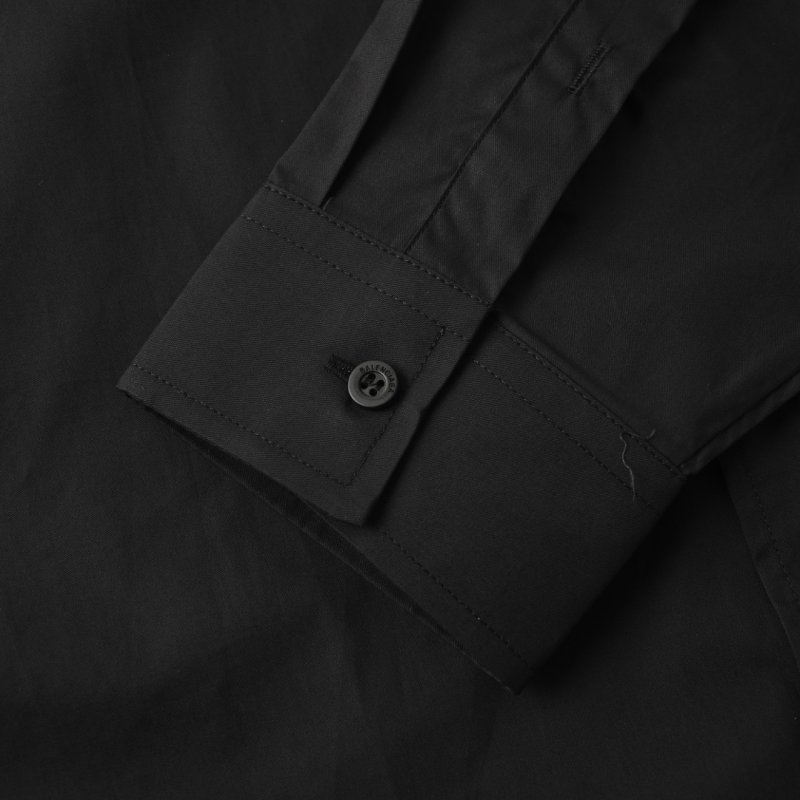 Balenciaga Black Logo Overshirt Jacket view