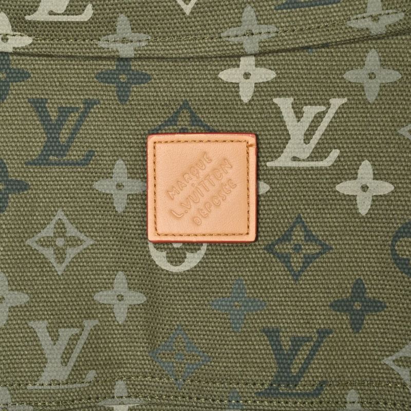 Louis Vuitton Monogram Overshirt Khaki Green view