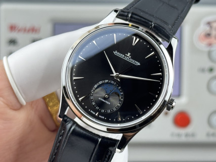 Jaeger-LeCoultre Master Moon Phase Black Dial Watch view 5