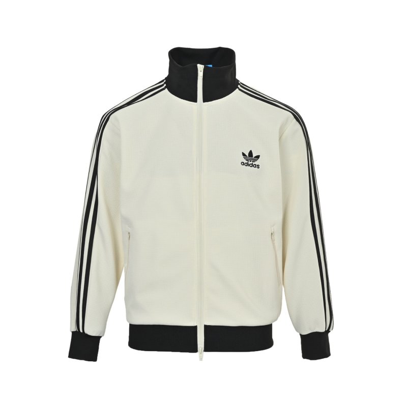 Adidas 3-Stripe Tracksuit Jacket Cream view
