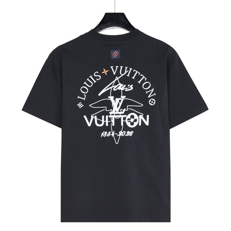 Louis Vuitton Monogram Print Black T-Shirt view