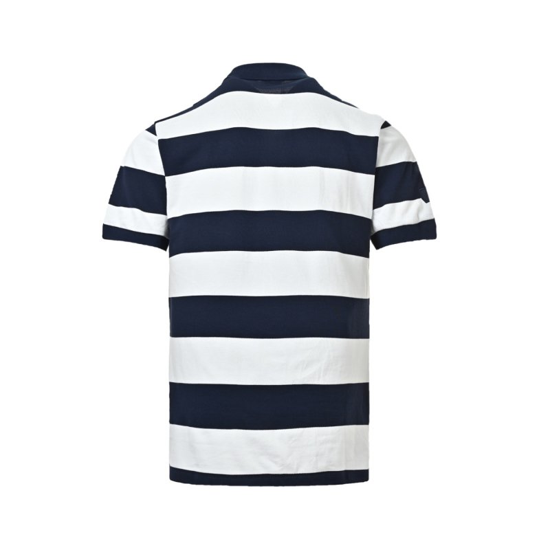 Polo Ralph Lauren Women's Navy & White Striped Polo Shirt view