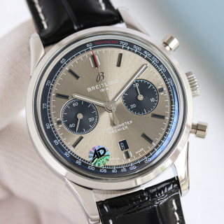 Breitling Navitimer Chronograph 42mm Silver Dial view 3