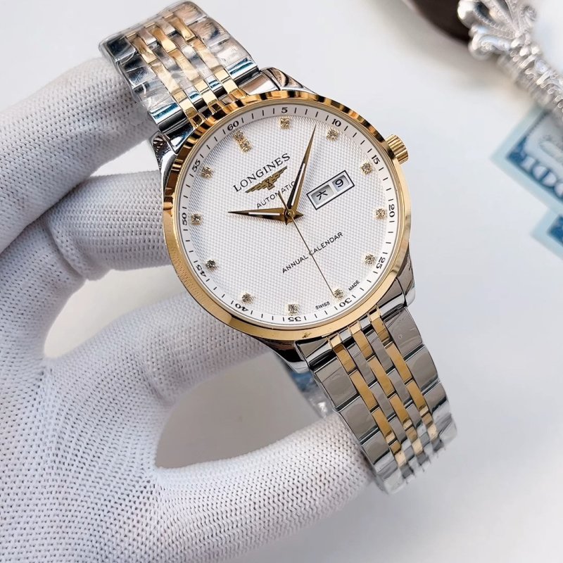 Longines Automatic Two-Tone Steel Watch 40mm