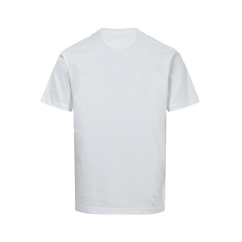 White Minimalist Dog Graphic T-Shirt view