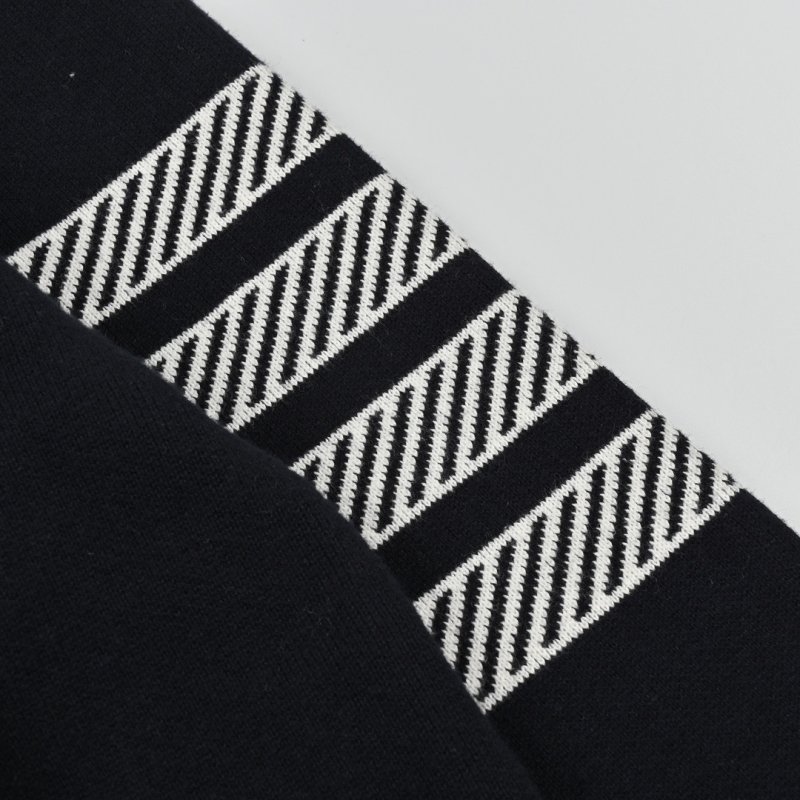 Black Anchor Embroidered Knit Sweater view