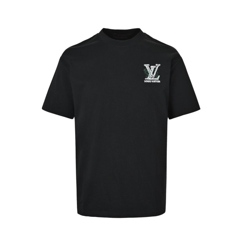 Louis Vuitton LV Logo Black T-Shirt view