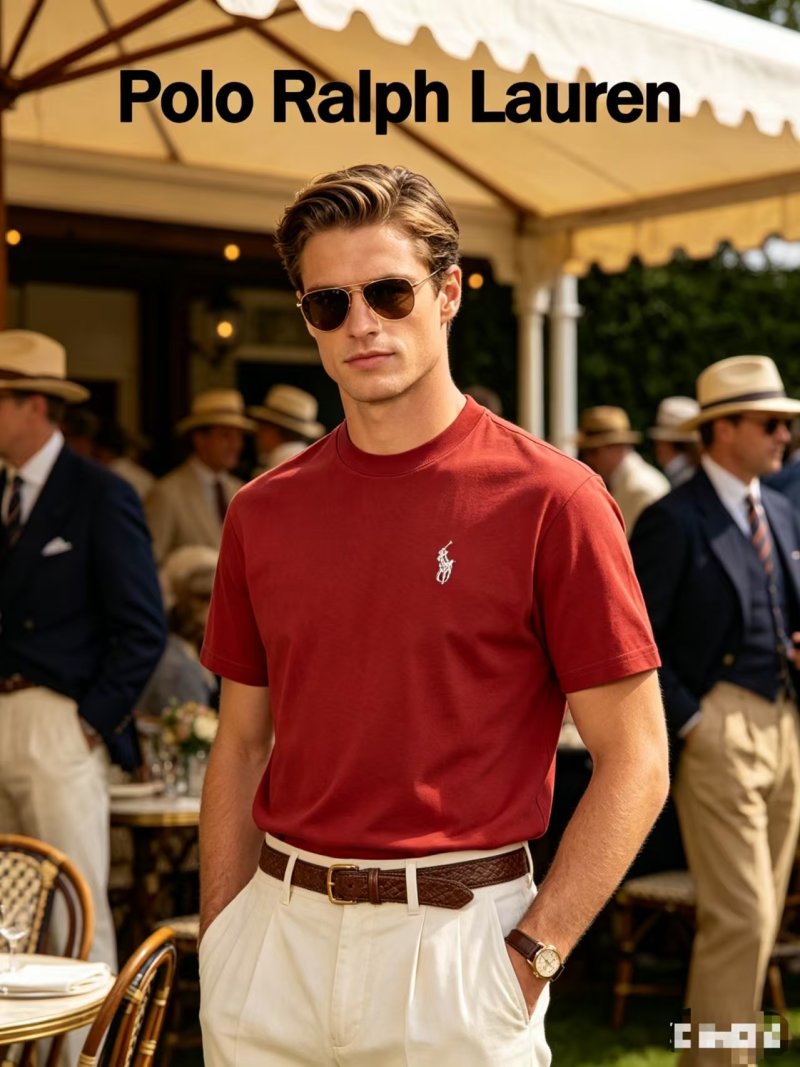 Polo Ralph Lauren Classic Pony T-Shirt Red view
