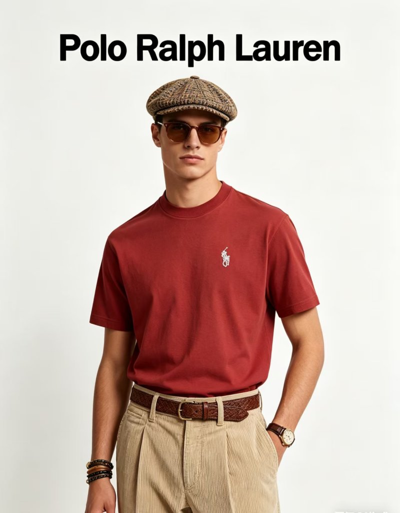 Polo Ralph Lauren Classic Pony T-Shirt Red view