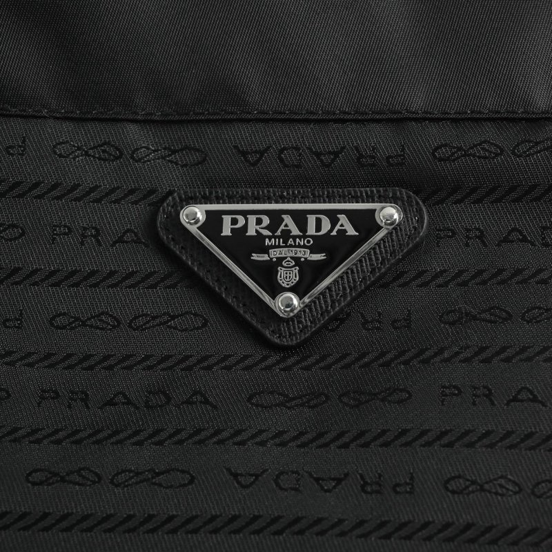 Prada Black Quilted Down Jacket view