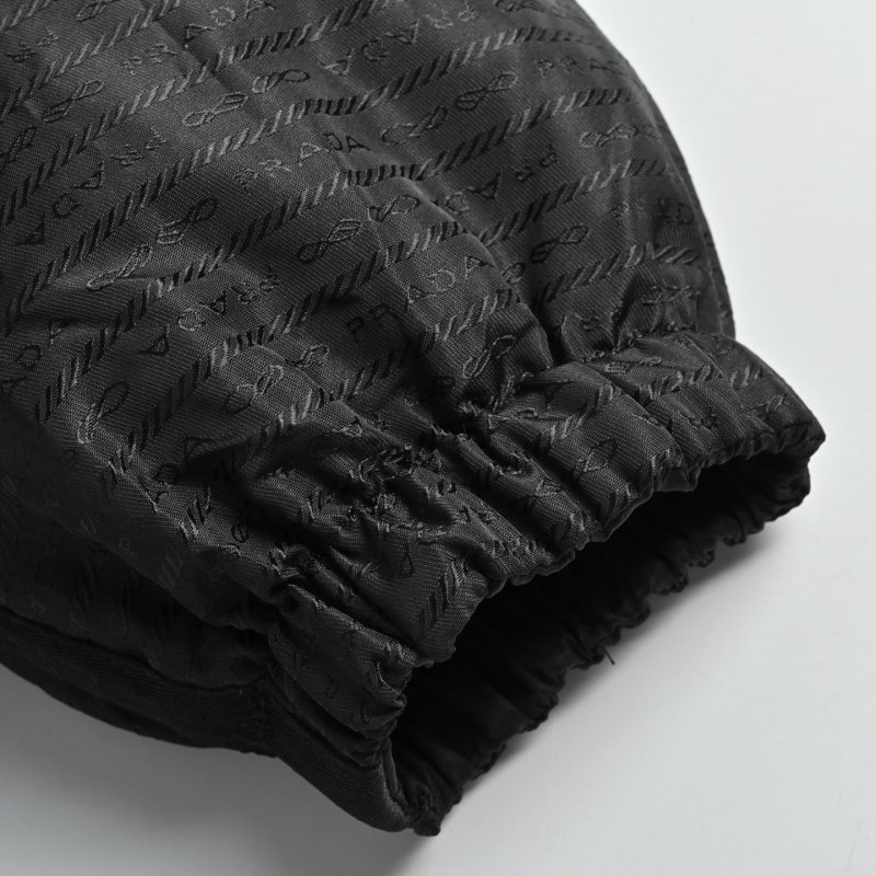 Prada Black Quilted Down Jacket view
