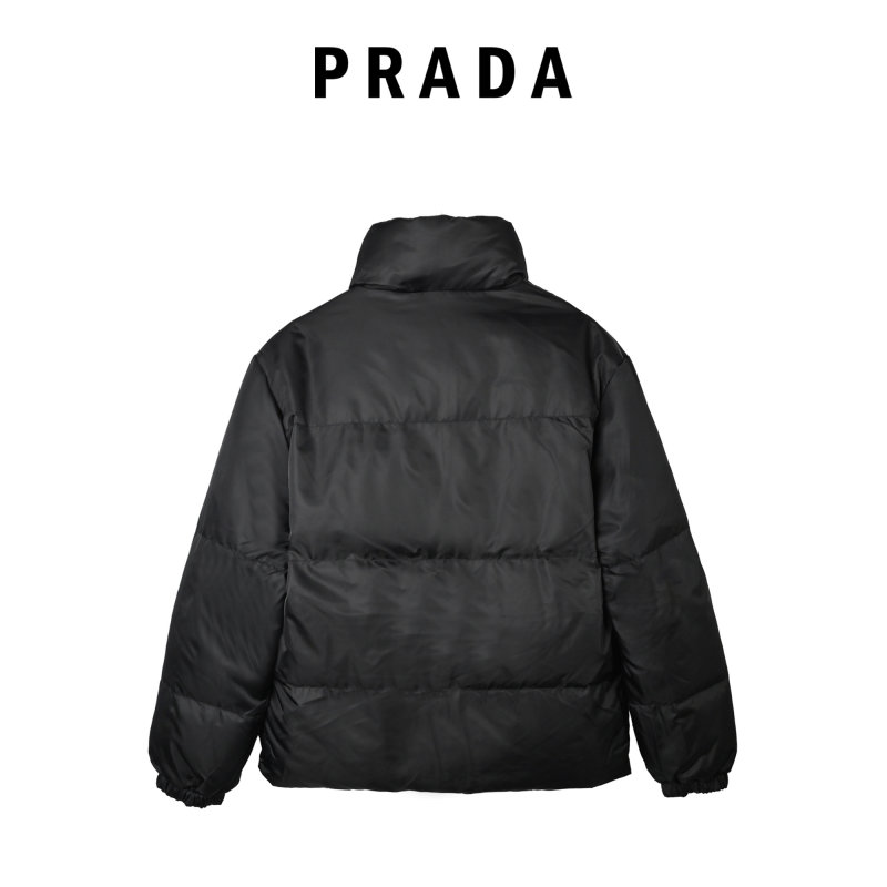 Prada Black Quilted Down Jacket view