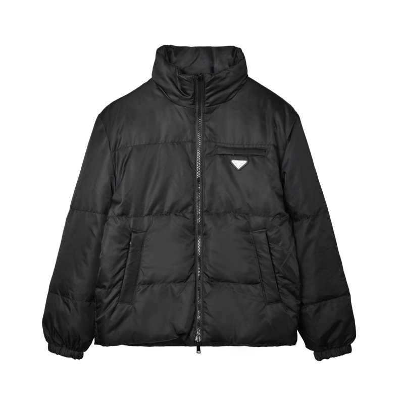 Prada Black Quilted Down Jacket view